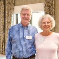 Couple posing at Naples 2019